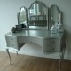 xWarm Silver Dressing Table